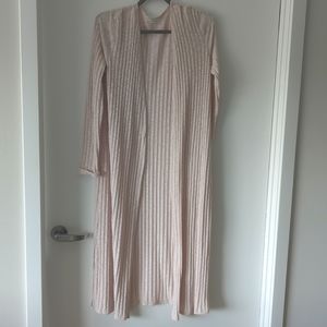 Extra long cardigan